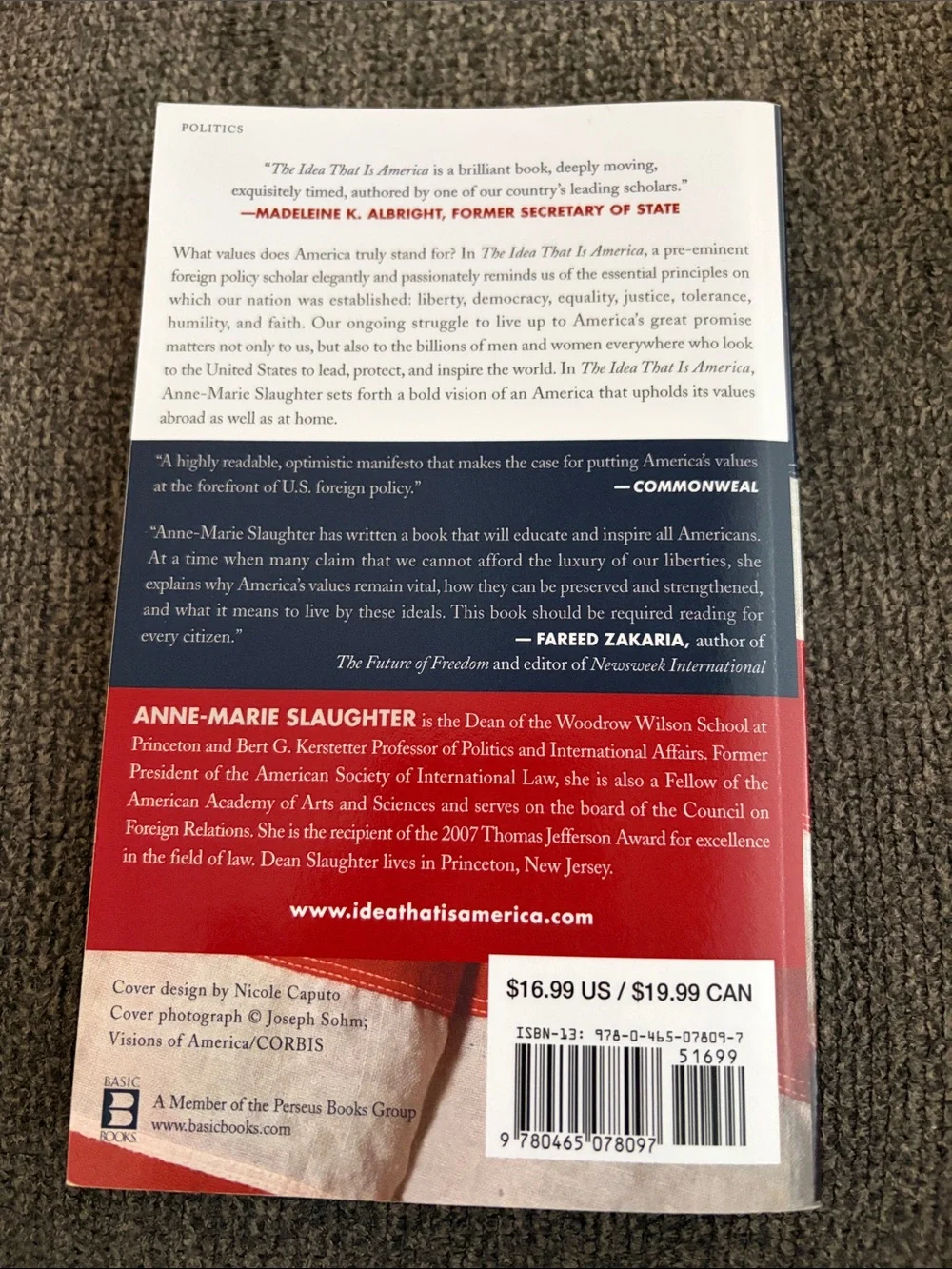 The idea that is america book by anne marie slaughter